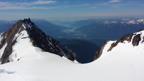 picture of Squamish from Garibaldi Summit